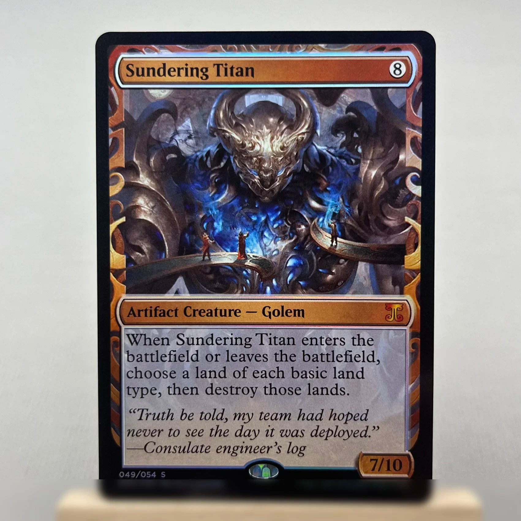 MPS FOIL2-02 TCG-Karten für das Spielen zu Hause: Magische Proxy Sol Ring, Lotus Petal, The Oblivion Stone, Extraplanar Lens, Noxious Gather