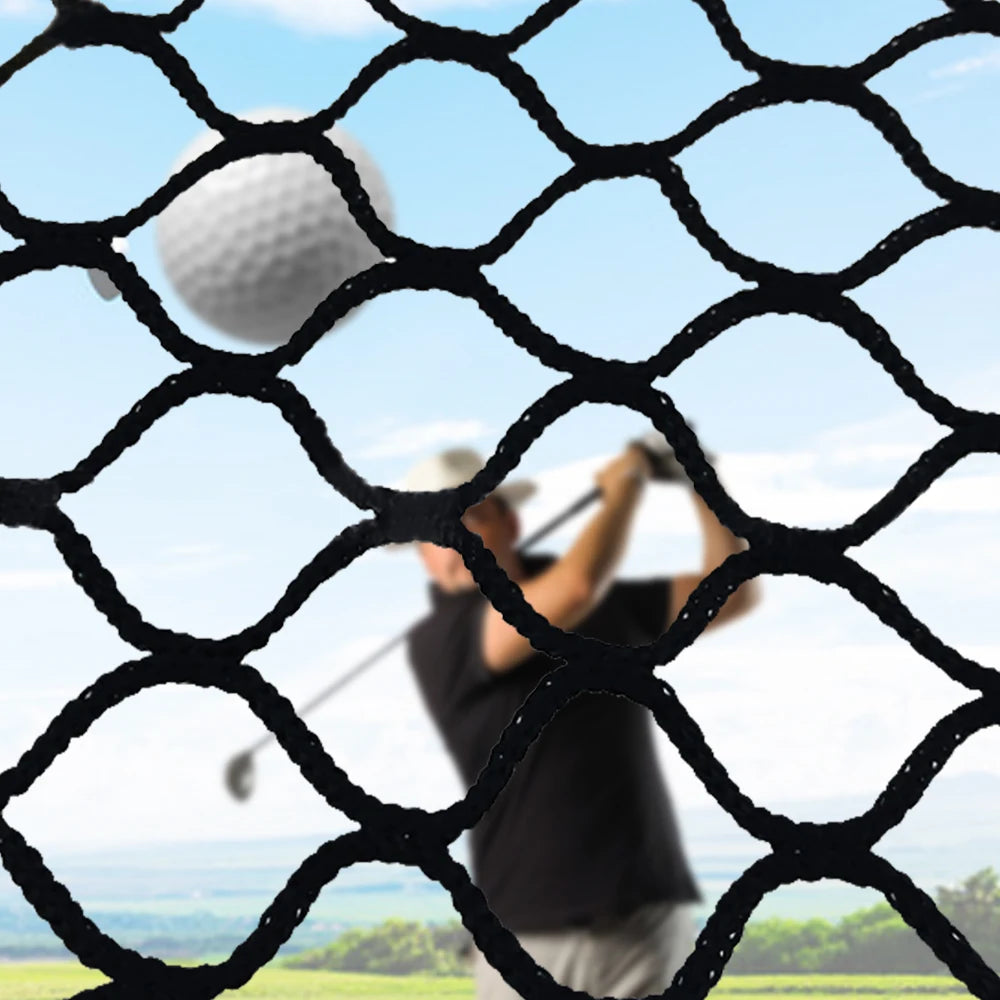 3 x 3 m Golf Übungsnetz, Hochbelastbares Golf Übungsnetz für Innen- und Außentraining, Tragbares Golfschlagnetz