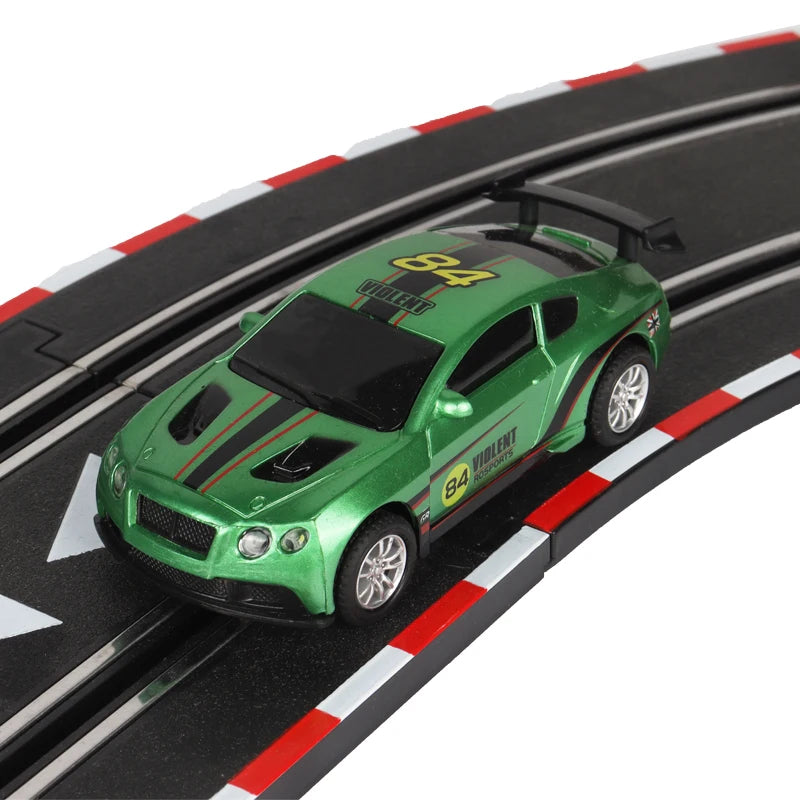 Slot Car 1/43 Maßstab Set Elektrische Rennstrecke Rallye Sportwagen Spielzeug für SCX Compact Go Ninco Scalextric Track