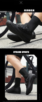 Speed Cycling Sneaker Herren Rennradschuhe Cleat-Schuhe SPD-Schuhe Fahrrad Flat Pedal Schuhe Herren Outdoor-Schuhe Weiß