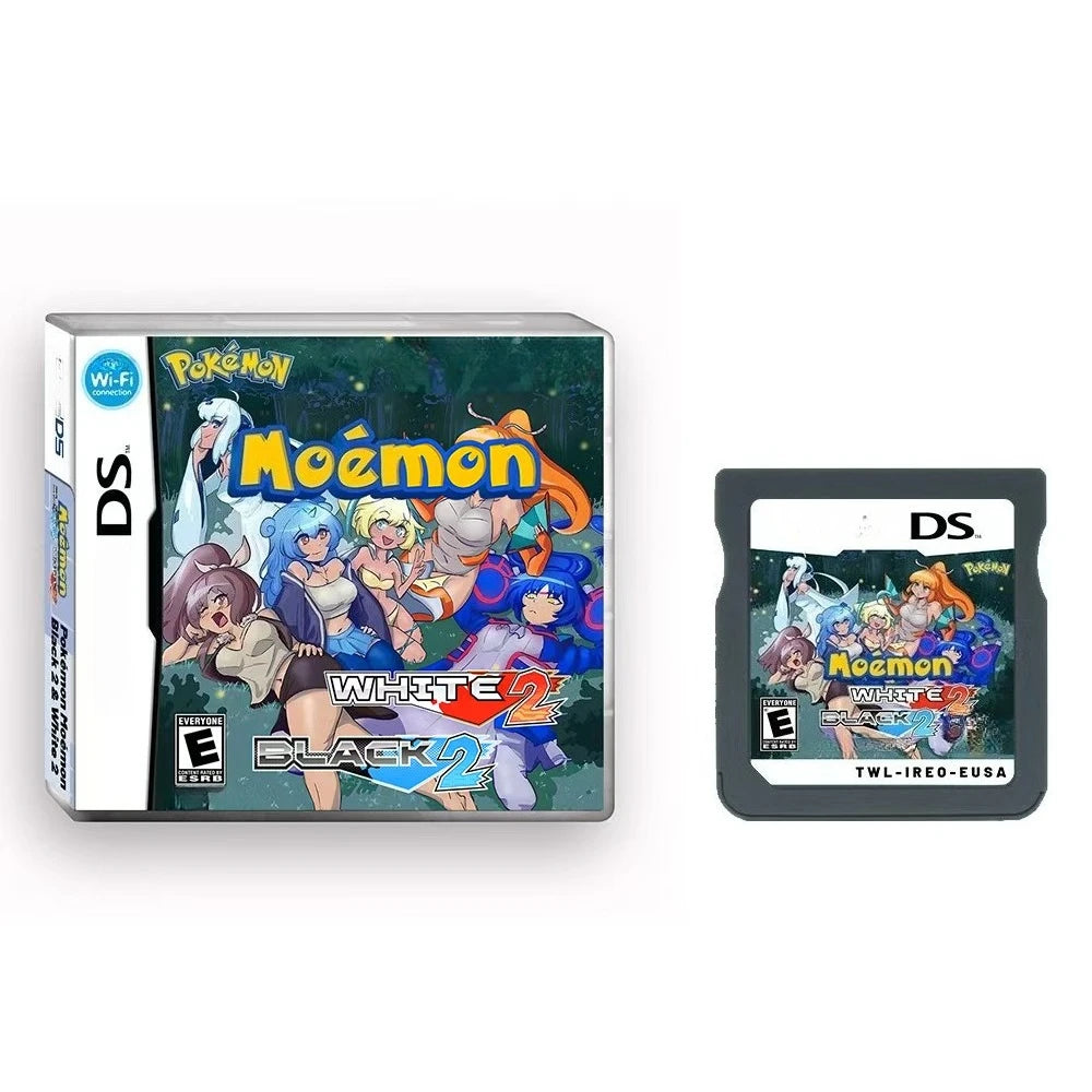 NDS-Spielkarte, Pokémon-Serie Platin, Pure Heart, True Soul, Conquest, Garbage Gold, Neue Version Englisches Spiel
