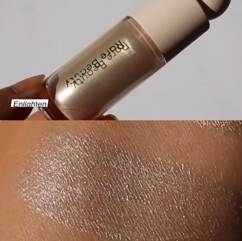 Rare Beauty Melting Cream Blush Make-up Matt Perlmutt Textur Glitzer Rouge Highlighter Hell nähren befeuchten Lipgloss