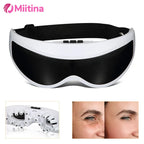 Elektrische Augenmassagegerät Maske Migräne Augen Verbesserung der Sehkraft Stirn Augenpflege Brille Massage Kabellose Vibration Gesundheitspflege