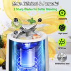 Tragbarer Entsafter Mixer 450ml USB Wiederaufladbarer Zitronen-Orangen-Frucht-Entsafter Becher Elektrische Saftmaschine Reiseentsafter