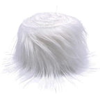 Grenzüberschreitender heiß begehrter Neuer grauhaariger stummer weißer Kater-Set Plüsch klebrige PVC handbemalte DIY Maske