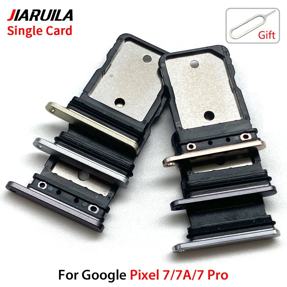 SIM-Kartenhalter für Google Pixel 7 7A 7 Pro SIM Single Kartenfach Halterung Schublade Handyhalter Adapter Fach Chip Slot Schublade Ersatzteile
