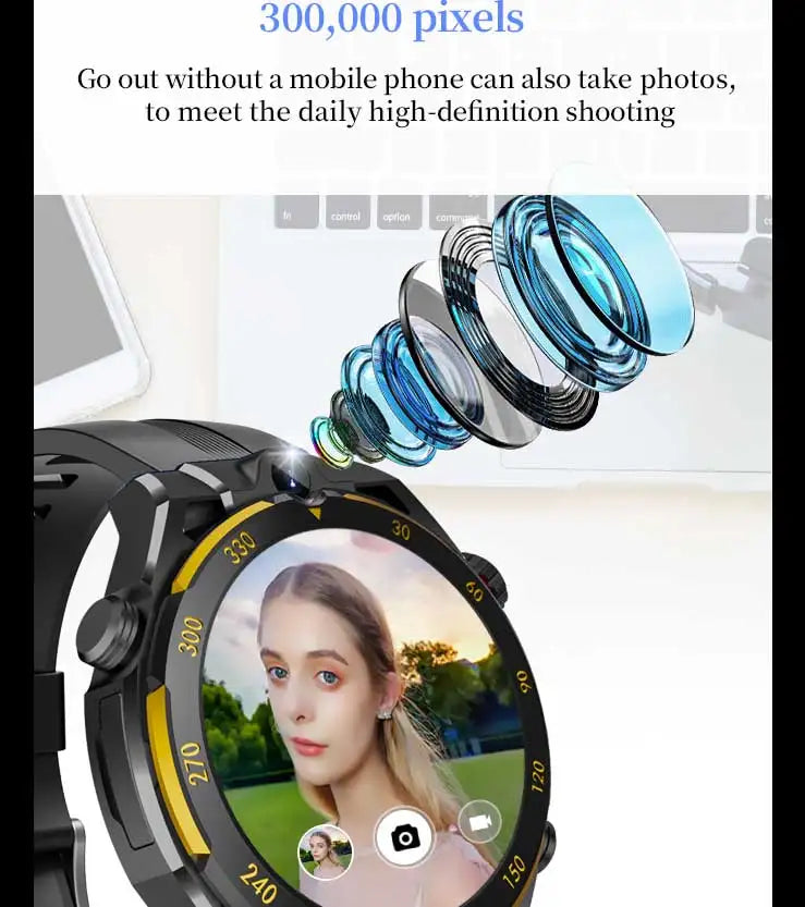 2026 Neue Smartwatch, kabelloses Telefonieren, KI-Sprache, über 40 Sportmodi, Outdoor-Fitness, lange Akkulaufzeit, Musik- & Nachrichtenbenachrichtigung, Unisex-Geschenk