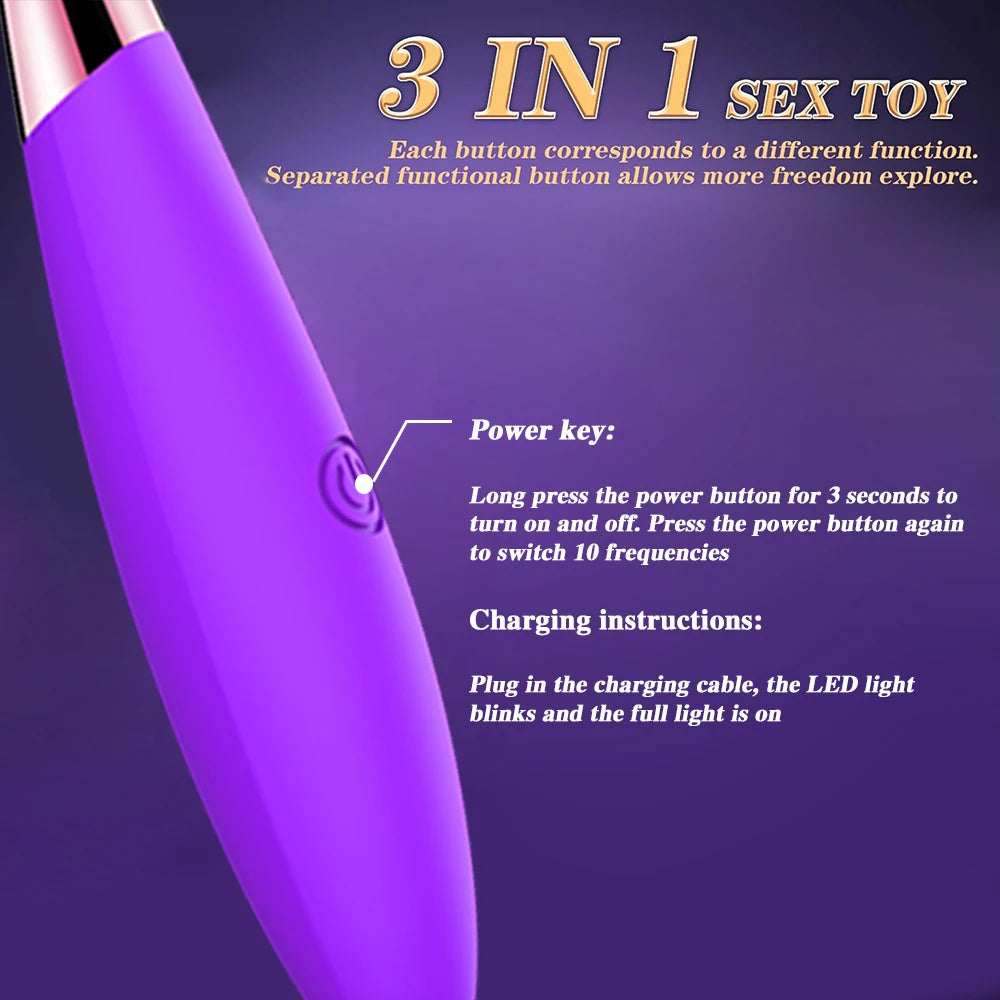 Leistungsstarker G-Punkt-Fingerdildo-Vibrator für Frauen, Nippel-Klitoris-Stimulator, schneller Orgasmus, Erotikspielzeug für Erwachsene und Anfänger