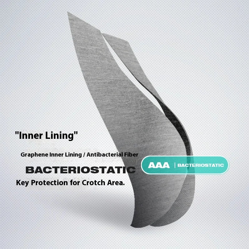 4er-Pack LORIEN CREST Eisseide Herrenunterwäsche nahtlos ultradünn doppellagiger Schritt atmungsaktive Herrenslips mittlere Leibhöhe sexy&leicht