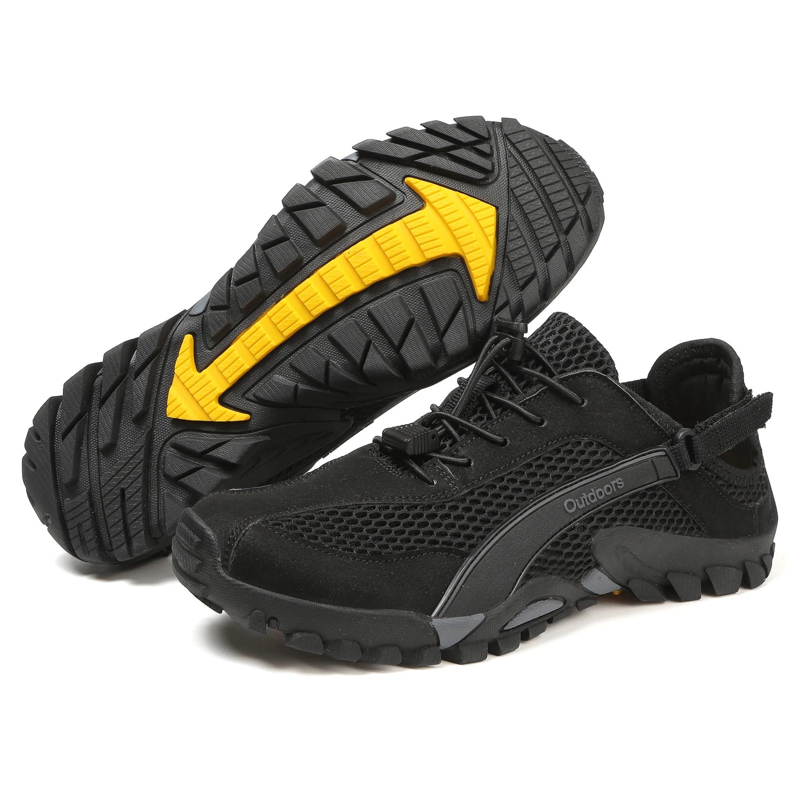 FANCYLEE Damen-Trekkingschuhe Atmungsaktives Mesh-Wanderer Leichtgewichtige Outdoor-Rutschfeste Bergsteigerschuhe EU 36-42