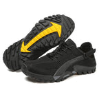 FANCYLEE Damen-Trekkingschuhe Atmungsaktives Mesh-Wanderer Leichtgewichtige Outdoor-Rutschfeste Bergsteigerschuhe EU 36-42