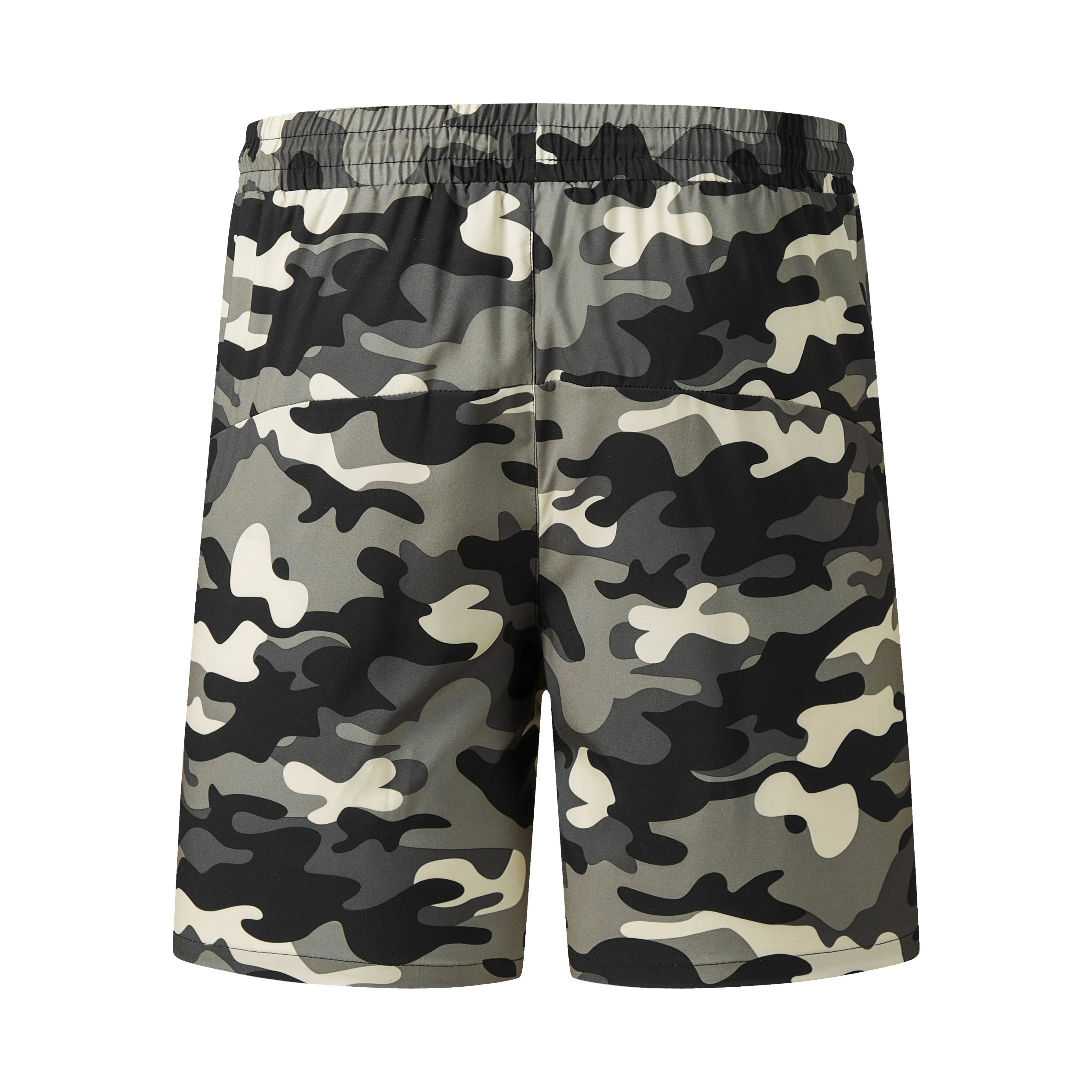 Herren-Shorts für sommerliches Fitnessstudio-Training, Laufen, Radfahren, schnell trocknend, atmungsaktiv, mit Kordelzug, Sporthose, Ausgeh-Outfit0428
