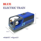 Elektrische Zuglokomotive Magnetisches Auto Druckguss-Modell Steckplatz passend für alle Marken Holzzugschienenbahn für Kinder Spielzeug W02