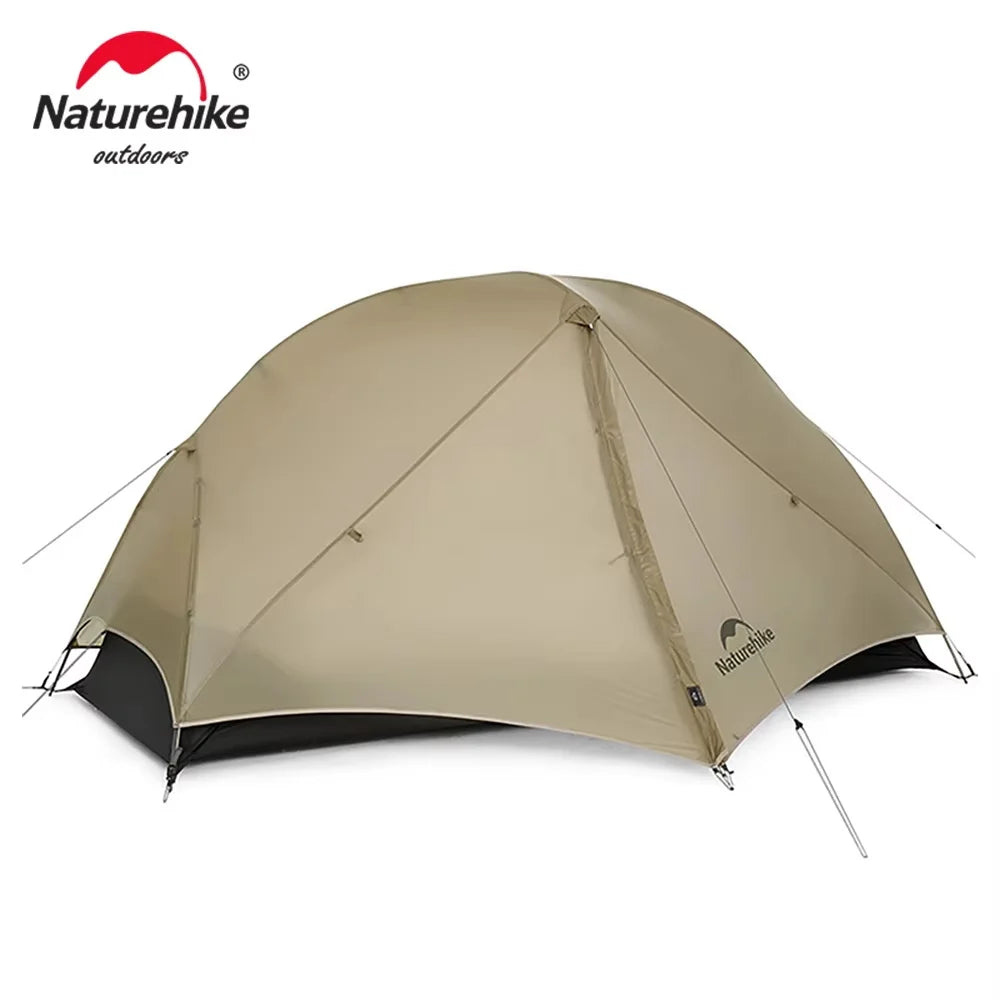 Naturehike Mongar UL 2 Zelt 2 Personen Trekkingzelt 20D Ultraleichtes Reisezelt Wasserdichtes Wanderzelt Überlebenszelt Outdoor Camping Zelt