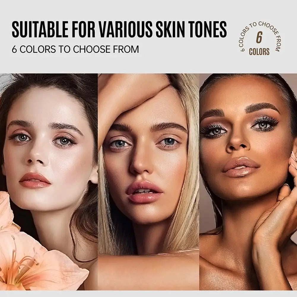 1 Stück flüssige Foundation, langanhaltend, volle Deckkraft, mattierende Creme, CC Foundation Make-up Concealer, natürliche flüssige Basis, feuchtigkeitsspendend