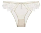 BANERDANNI Pure Desire Victoria Französische Spitzenbestickte Dessous Frauen dünne Cups Triangel-BH Set Bequem ohne Bügel