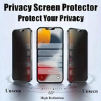 5 Stück Vollabdeckung Anti-Spionage Displayschutzfolie für iPhone 17 16 12 13 14 15 PRO MAX 14 Plus Gehärtetes Glas Sichtschutz 15 Plus 16 Pro Max