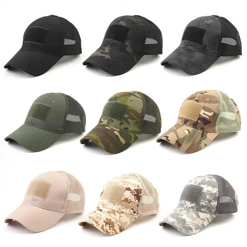Outdoor Hunting Cap for Men Breathable Camouflage Tactical Army Fishing Camping Hiking Hat Camo Baseball Cap Running Sports Caps Hauptbild