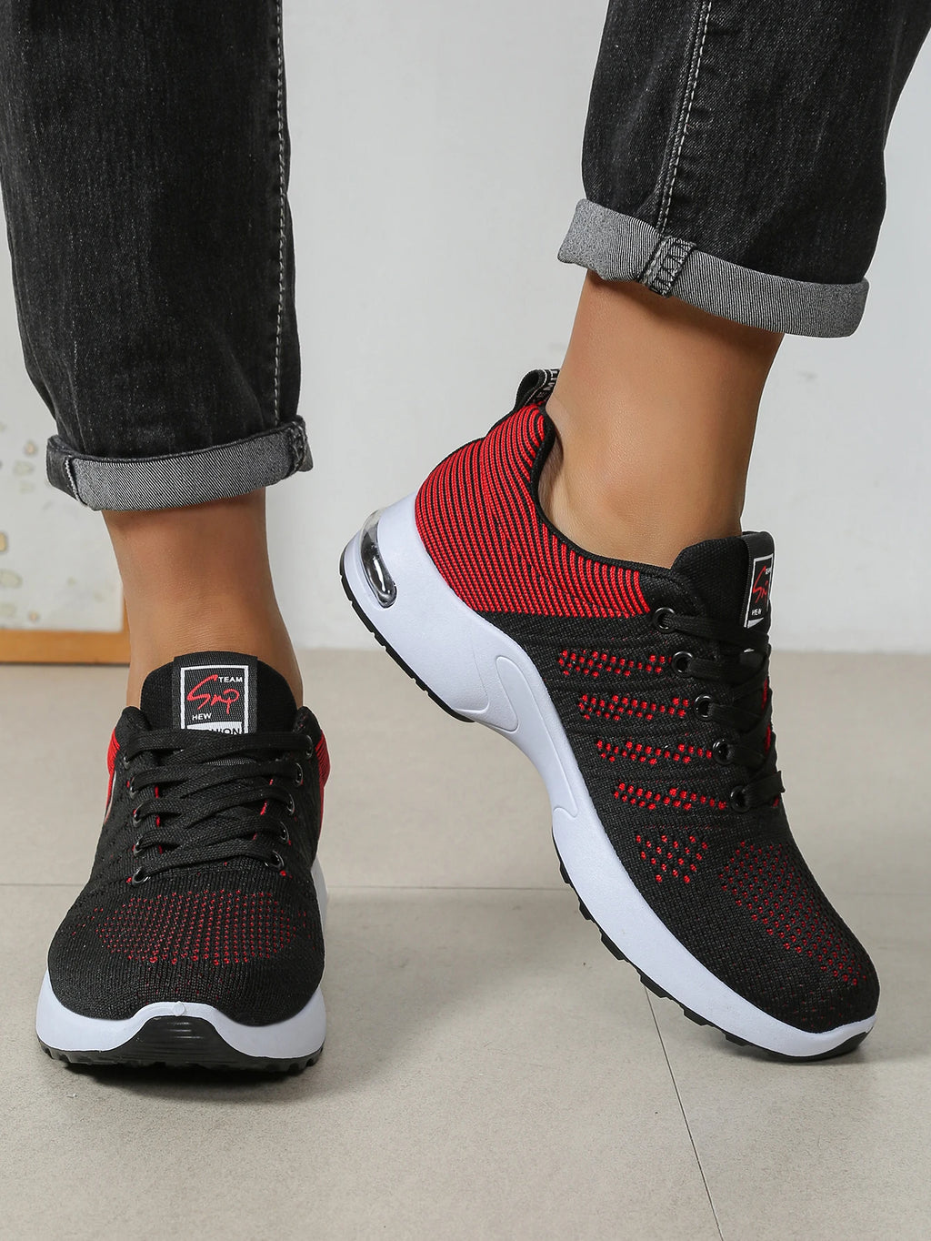 Herrenschuhe Mode Super Atmungsaktive Schnür-Laufschuhe – Rutschfest, langlebig und kissenweich – Herren Mode-Sneaker