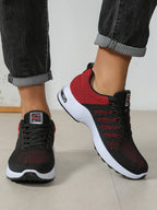 Herrenschuhe Mode Super Atmungsaktive Schnür-Laufschuhe – Rutschfest, langlebig und kissenweich – Herren Mode-Sneaker