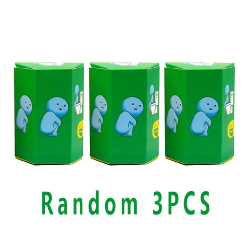 Surprise Gift blind box action figures Yoga Bedroom series multiple doll green noctilucent mysterious decoration model for toy