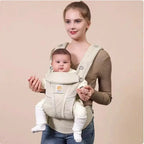 Baby Carrier Cotton Ergonomic Backpacks Holder Shoulder Waist Belt Sling Toddler Outdoor Holding Front and Back Universal