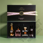 Luxusmarke Parfüm Damen Eau De Parfum Femme Geschenkbox 4-teiliges Set 100ml Parfums De Mujer Natürlicher Blumenduft Spray