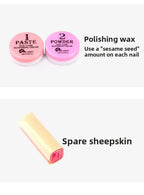 Maniküre-Set Pulver-Nagel-Kit Stärker Professionelle Vielseitige Werkzeuge für Reisen Mädchen Frauen Home Beauty Polierwachs
