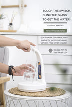 USB wiederaufladbarer elektrischer schwarzer kleiner Motor-Pumpe Automatischer Wasserspender