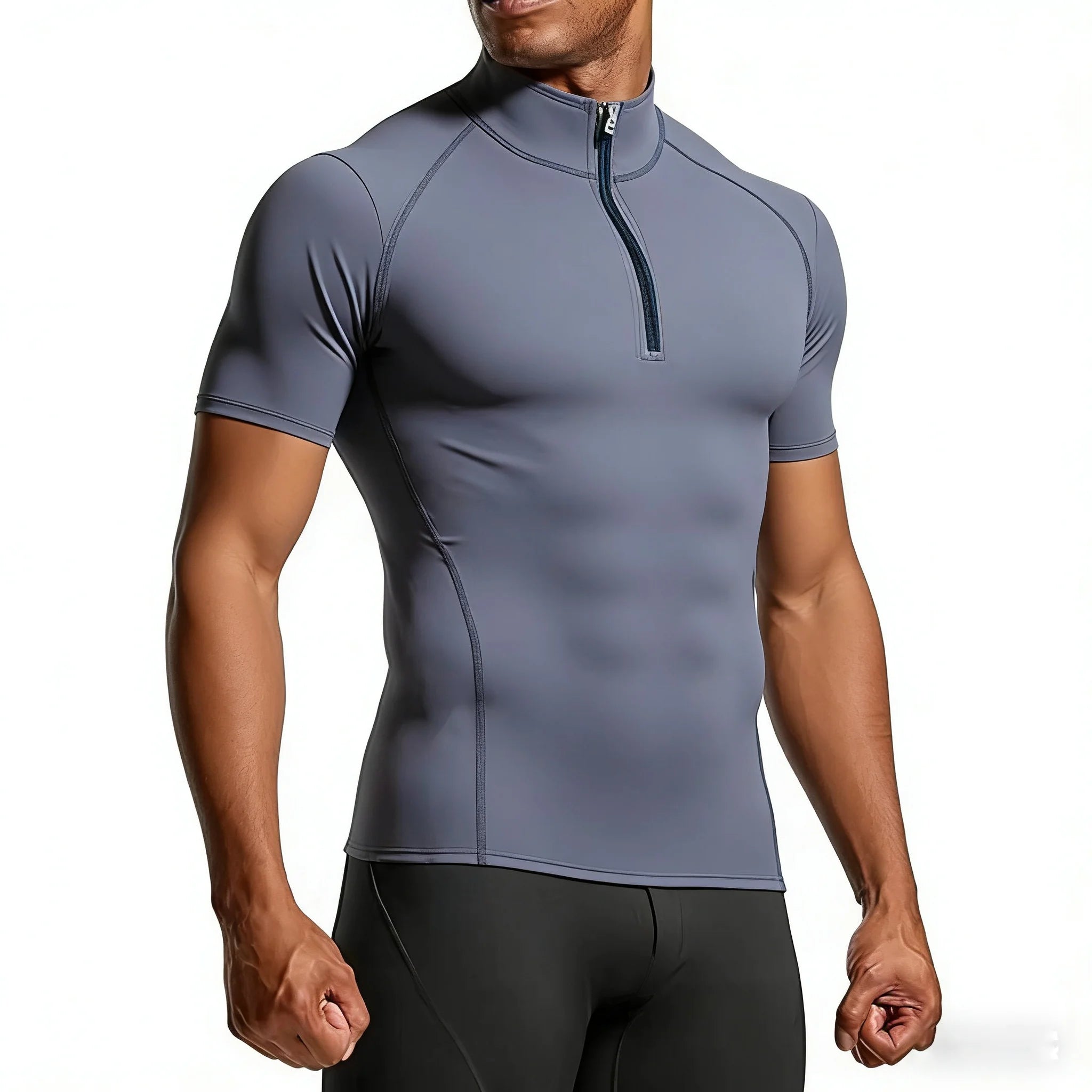 Kompressions-T-Shirt Herren Sommer Sportbekleidung Homme Tops T-Shirt Training Sportkleidung Gym Fitness Trikot Tights Running T-Shirt Herren