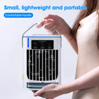 Mini-Klimaanlage Luftkühler Ventilator Tragbarer Wasserkühlungsventilator Mobile Klimaanlage für Zimmer, Büro, Autos