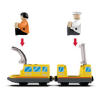 Kinder elektrische Eisenbahn Lokomotive Magnetischer Zug Waggon Diecast Slot Spielzeug Passend für Holzeisenbahn Gleis Spielzeug für Kinder Geschenk