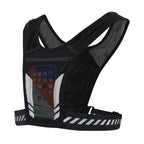Ultraleichte Laufweste mit Handytasche Trinkflaschenhalter Atmungsaktiver Trinkrucksack für Outdoor-Radfahren Wandern Trail