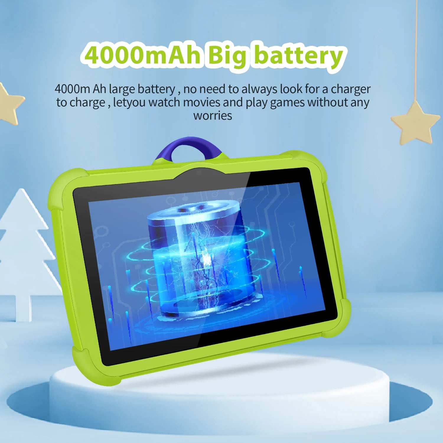 Neues 5G WIFI 7 Zoll Android Kinder-Tablet Quad Core 4GB RAM 64GB ROM Dual-Kameras Günstiges und einfaches Kindergeschenk Tablet PC