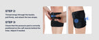 Fit Ischias-/Knieschmerz-Linderungsgeräte: – Ischiasnerv-Bandage mit dualen Druckpolstern für gezielte Kompression zur maximalen Linderung