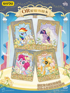 KAYOU Genuine My Little Pony Karte Freundschaft für immer Karten Star Pack Wunderschöne vergoldete Prinzessinnenkarten Sammelkarten Spielzeug Geschenke