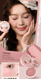 Flower Knows The Sweetie Bear Collection Satin geprägtes Rouge Langanhaltend Matt Aufhellend Natürlich aufhellende Gesichtskosmetik 5g