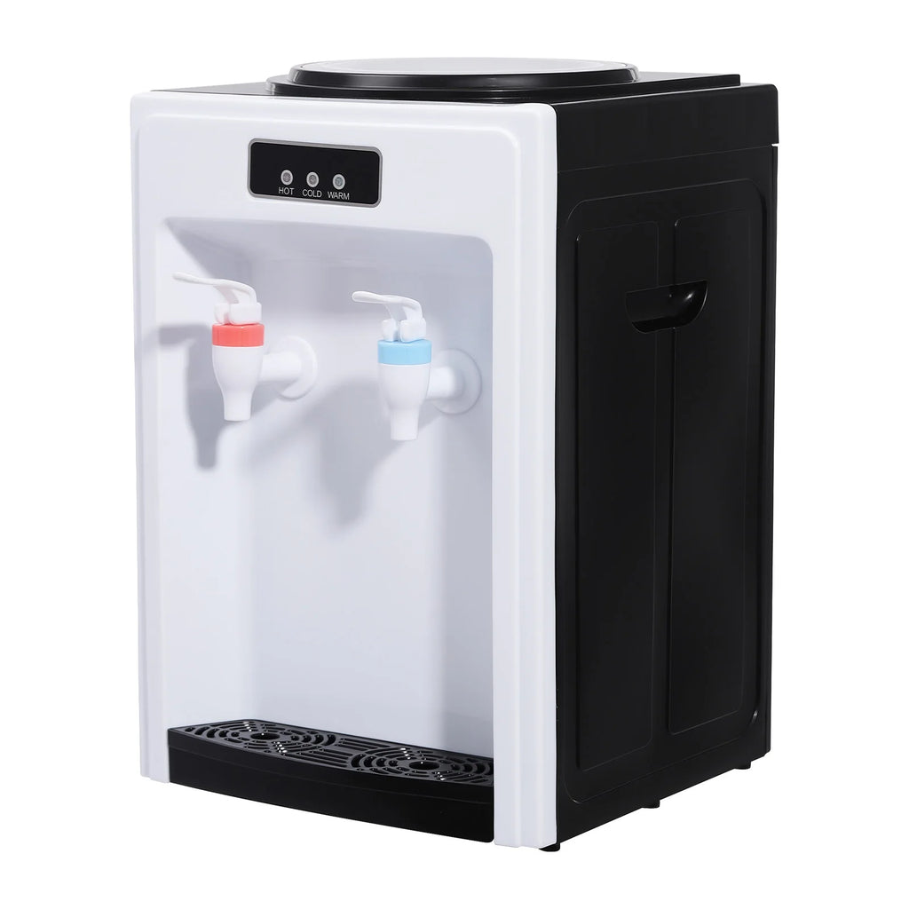 Elektrischer Tischwasserspender, Trinkbrunnen, Büro-Kühler für zu Hause, Heiß-/Kaltgetränkemaschine für 4,5-18,9L-Flaschen