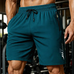 Gym Shorts Herren Sommer Quick Dry Trainingsshorts Fitness Kordelzug Leichte Athletische Jogginghose Workout Unterteile Laufsportbekleidung