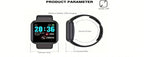 Multifunktionale Smartwatch für Damen und Herren, Bluetooth-verbunden, Telefon, Musik-Player, Fitness-Sportarmband, Schlafmonitor D13 Smartwatch