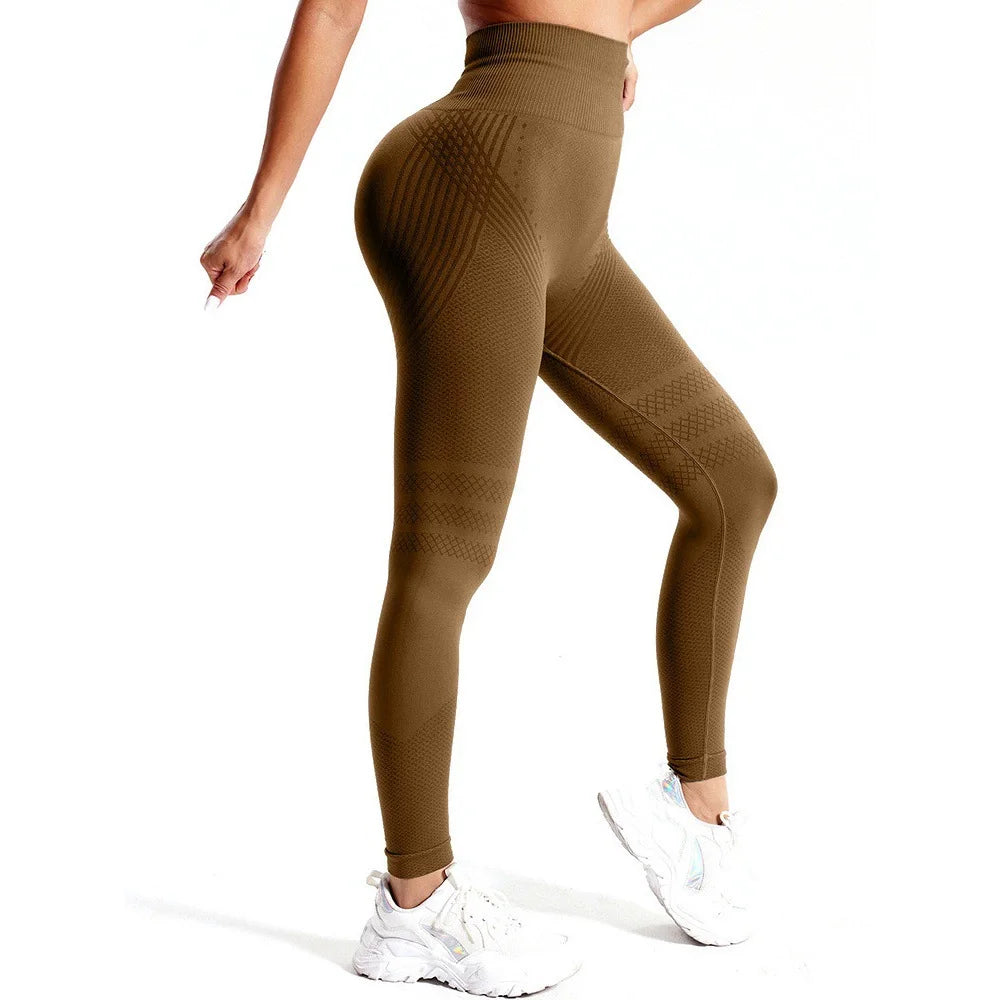 Damen-Workout-Leggings 3D Kompressionsleggings Cellulite-Reduzierende Leggings Damen High Waist Damenbekleidung Ausverkauf