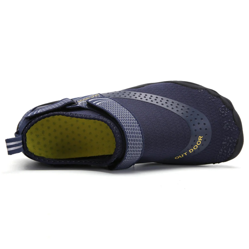 Herren Damen Wasserschuhe Schnell Trocknend Rutschfest Fünf-Finger-Schuhe Outdoor-Watschuhe Schwimmschuhe Barfuß Aquaschuhe Leichte Sneakers