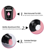 Nagellack-Set Acryl-Nagelset Poly-Nagelgel-Set mit Nagellampe Nagelverlängerung Glitter-Gel UV-Aufbaugel Maniküre-Werkzeugset