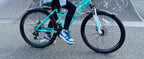 Hiland 26 Zoll Damen Mountainbike, 18-Gang mit Federgabel, doppelten mechanischen Scheibenbremsen, Aluminiumrahmen MTB