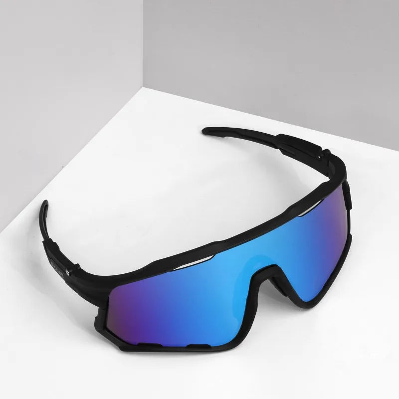 BUCKLOS Polarisierte Fahrradbrille UV400 Rennrad-Mountainbike-Brille TR-90 Rahmen Winddichte Outdoor-Sportbrille Fahrradteile