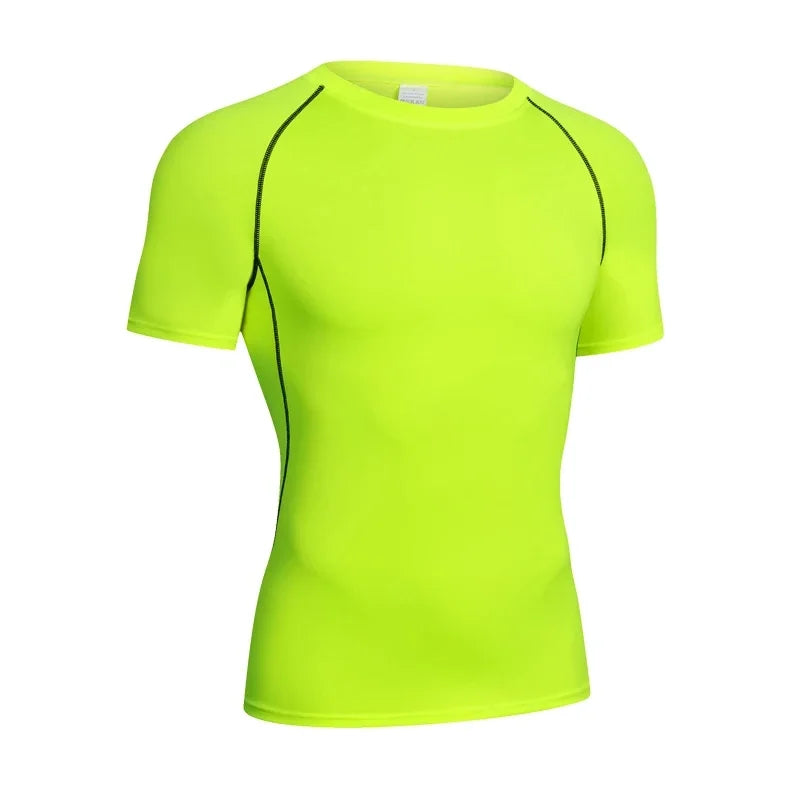 Herren Kompressions-Langarmshirt Schwarz Fitness-T-Shirt Männer Laufen Schnelltrocknend Gym-Top Sonnenschutz Sport-Baselayer