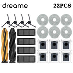 Dreame X50 Ultra/X50 Master/L50 Pro Ultra/L40S Pro Ultra/L40s Ultra/MOVA V50 Ultra Ersatzteile Hauptbürste Filter Mopptuch Staubbeutel