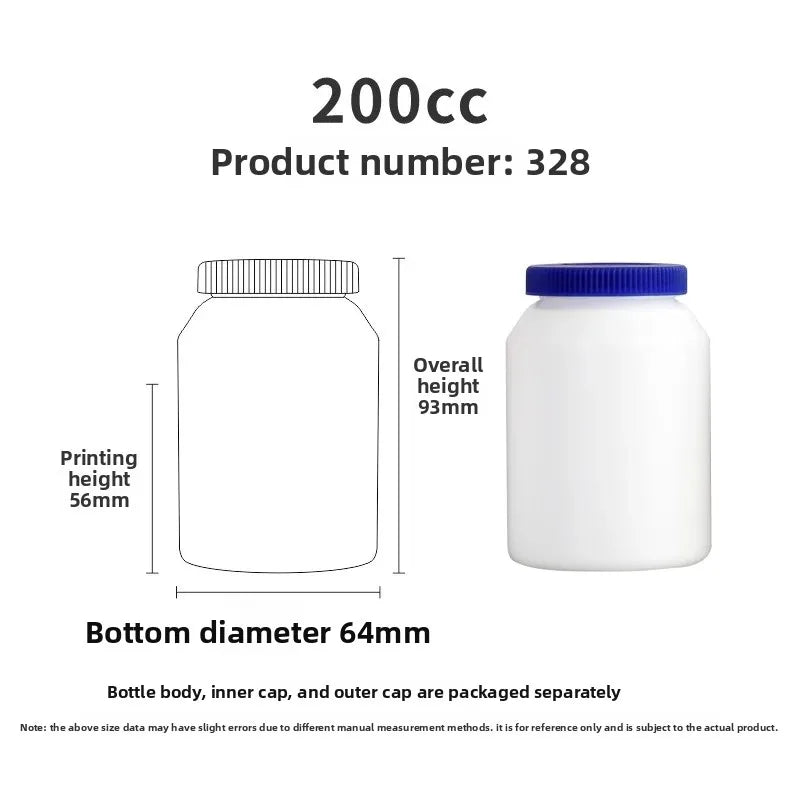 Neue HDPE 200ml 90 Kapseln DHA Vitamin Tabletten Hochseefischöl Kapseln Lebensmittelqualität Nahrungsergänzungsmittel Flasche