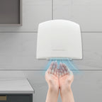 Electric Hand Dryer Compact Wall Mounted Automatic Air Hand Dryer with Infrared Sensor for Commercial Bathroom Hotel and Home
