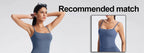 SoftMotion Damen Leggings Gerade Beine Mittlere Taille Yoga-Hose GYM-Leggings Naked Feel Pilates Laufhose Sporthose